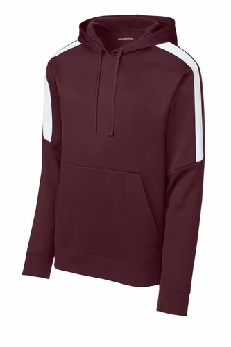 Maroon/ White