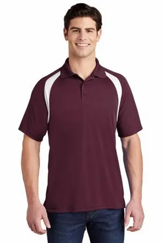 Maroon/ White