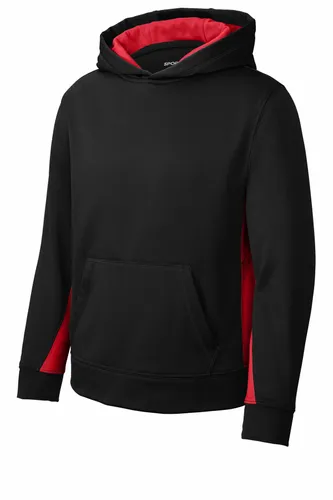 Black/ Deep Red
