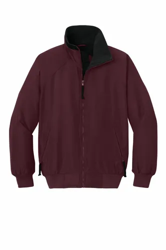 Maroon/ Black