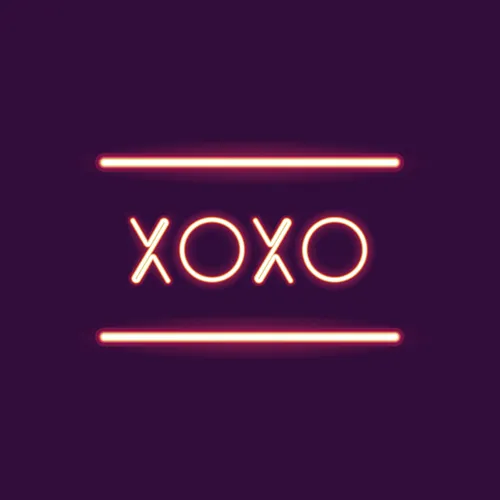 Xoxo Neon Sign - Custom Canvas Now