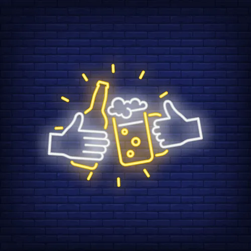 Octoberfest Neon Sign - Custom Canvas Now