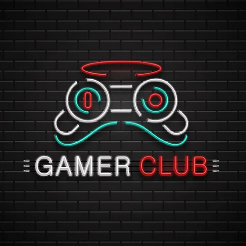 Gamer Club Neon Sign - Custom Canvas Now