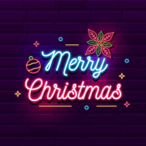 Christmas Eve Welcoming Neon Sign - Custom Canvas Now
