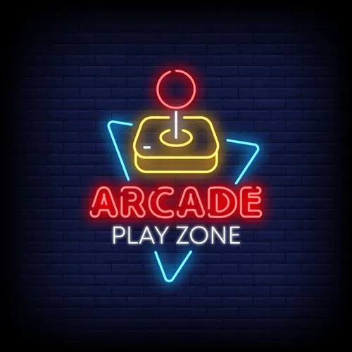 Arcade Play Zone Neon Sign - Custom Canvas Now