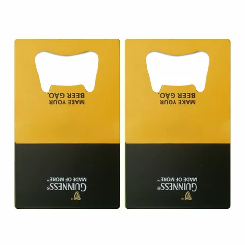 Two-Tone Card Bottle Opener - Custom Canvas Now