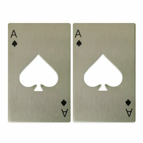 Ace of Spades Bottle Opener - Custom Canvas Now