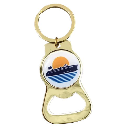 Gold Alloy Bottle Opener - Custom Canvas Now