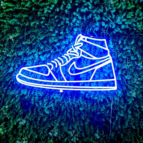 Sneaker Neon Sign - Custom Canvas Now