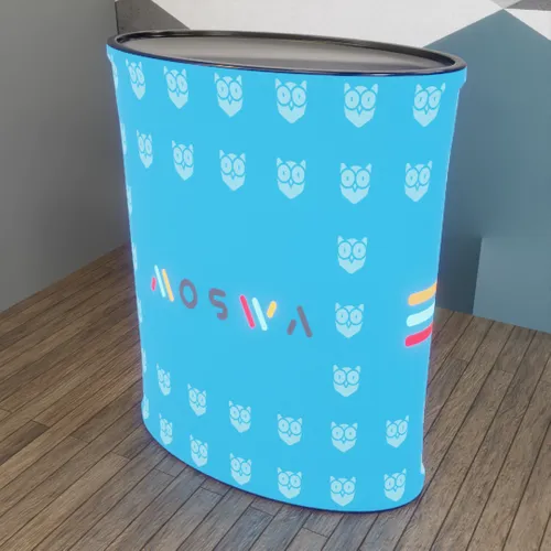 Oval Shaped Counter - Custom Canvas Now