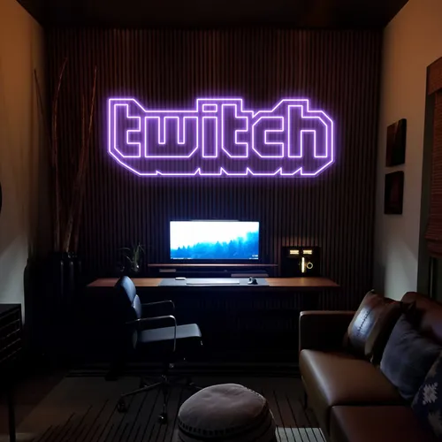 Twitch Neon Signs - Custom Canvas Now