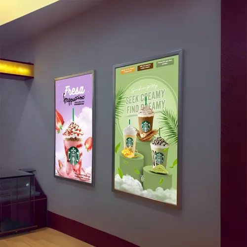 Aluminum Photo Frame Slim light Box - Custom Canvas Now