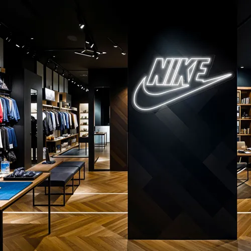 Nike Neon Sign - Custom Canvas Now