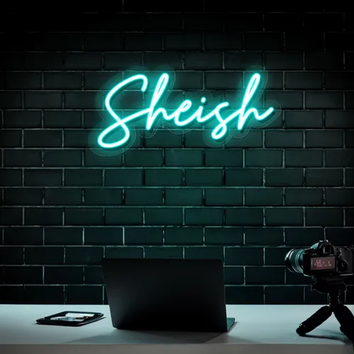 Sheish Neon Sign - Custom Canvas Now