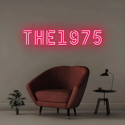 The 1975 Neon Sign - Custom Canvas Now