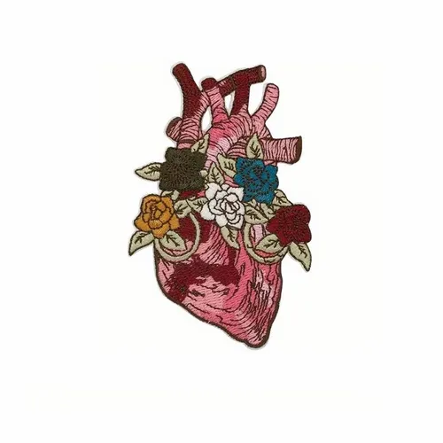 Heart of Flowers Patch - Custom Canvas Now