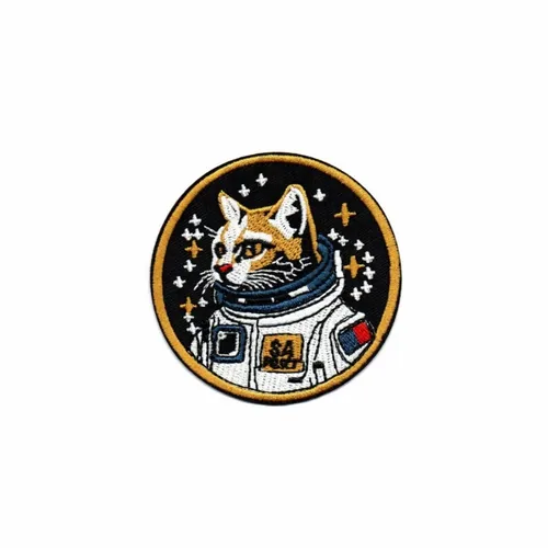 Space Cat Patch - Custom Canvas Now