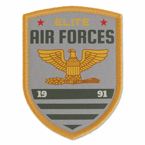 Elite Air Forces Military Patch - Custom Canvas Now