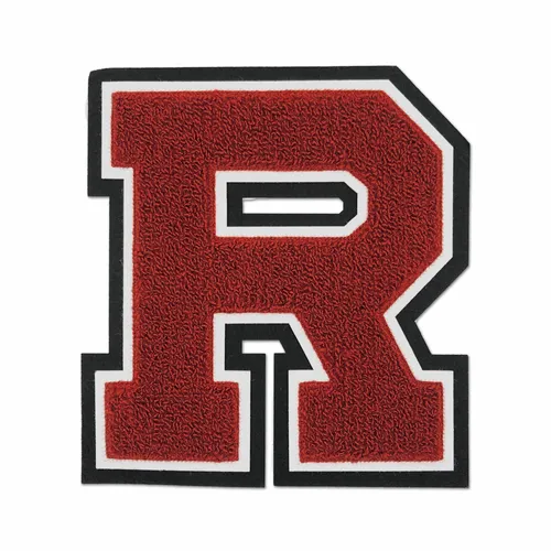 R Letterman Jacket Patch - Custom Canvas Now