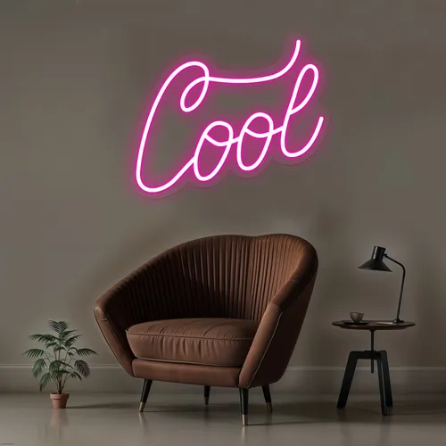 Breeze Cool Neon Sign - Custom Canvas Now