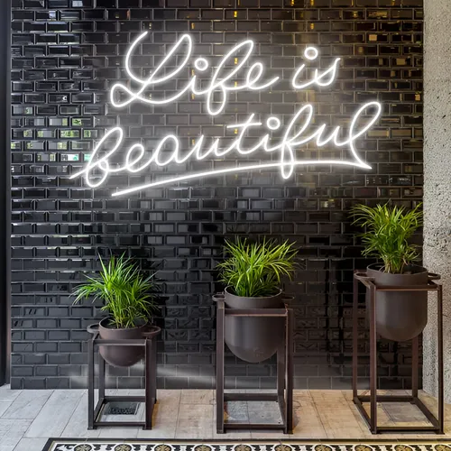 Oh Life is Beautiful - Custom Canvas Now