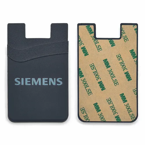 Silicone Phone Wallet Dual Card Holder - Custom Canvas Now