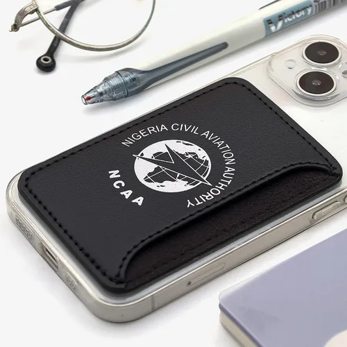 Leather Phone Wallet with Side Slit - Custom Canvas Now