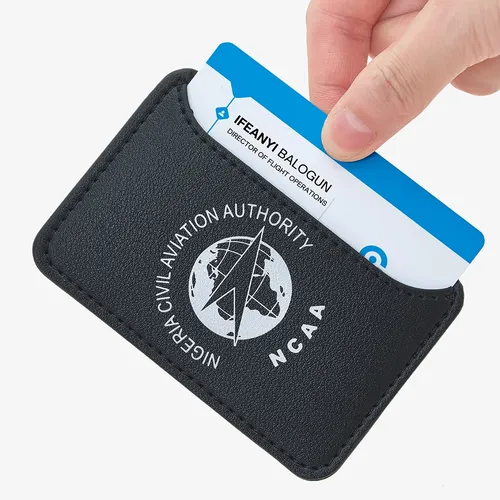 Leather Phone Wallet with Side Slit - Custom Canvas Now