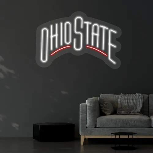 Custom Ohio State Neon Signs - Custom Canvas Now