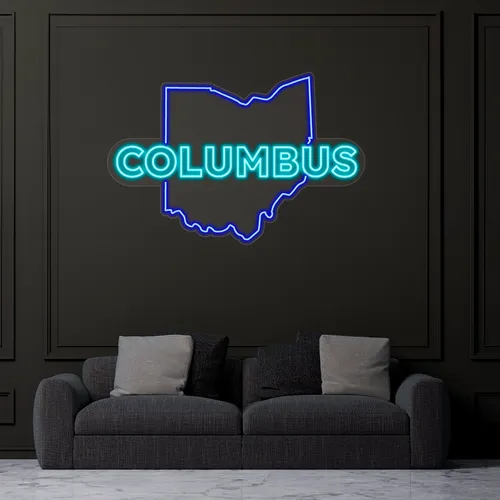 Custom Neon Signs In Columbus - Custom Canvas Now