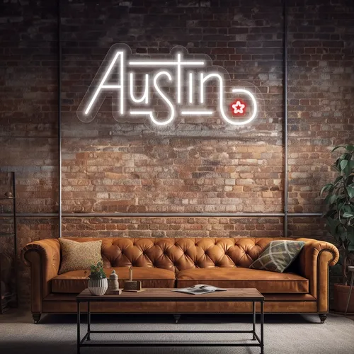 Custom Neon Signs Austin - Custom Canvas Now