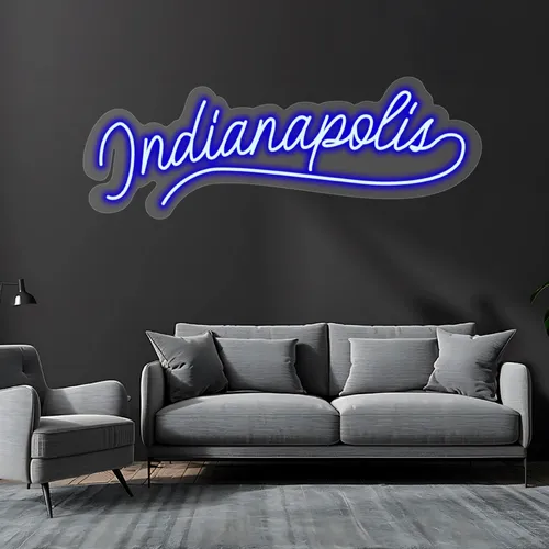 Custom Neon Signs In Indianapolis - Custom Canvas Now