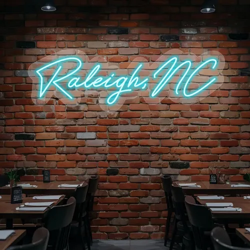 Custom Neon Signs In Raleigh, NC - Custom Canvas Now