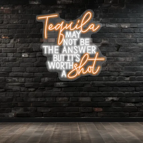 Custom Tequila Neon Signs - Custom Canvas Now