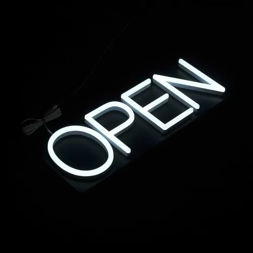 Acrylic Faux Neon Signs - Custom Canvas Now