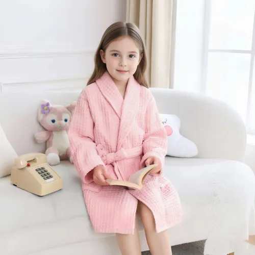 Custom Kids Waffle Robes - Custom Canvas Now