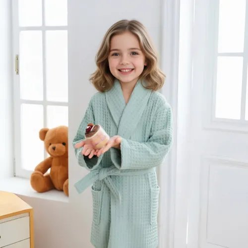 Custom Kids Waffle Robes - Custom Canvas Now