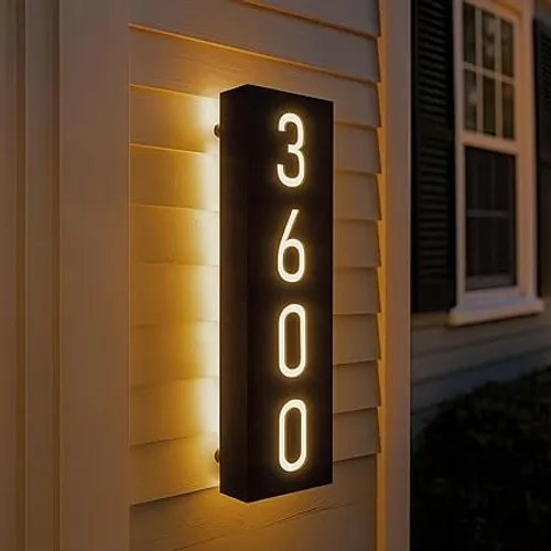 House Number - Custom Canvas Now
