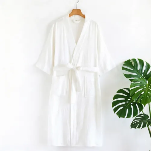 4 Layer Gauze Cotton Bathrobes - Custom Canvas Now