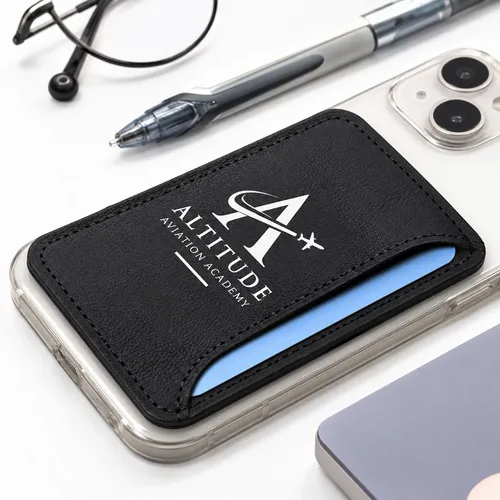 Leather Phone Wallet with Side Slit - Custom Canvas Now
