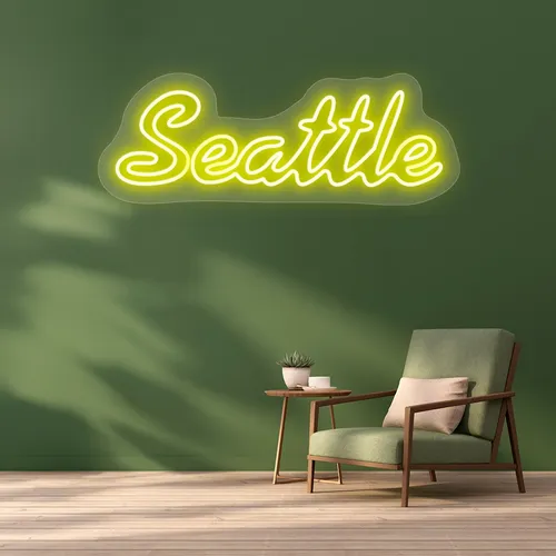Custom Neon Signs Seattle - Custom Canvas Now