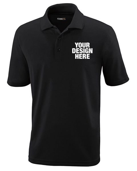 CORE365 Men's Origin Performance Piqu Polo - Custom Canvas Now