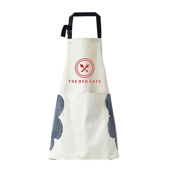 Pure Color Hand Wiping Apron - Custom Canvas Now
