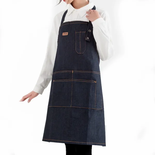 Denim Lanyard Apron - Custom Canvas Now