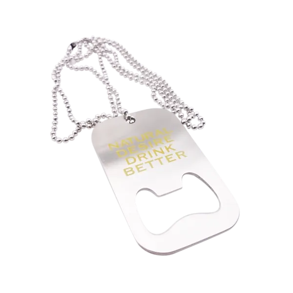 Dog Tag Bottle Opener - Custom Canvas Now
