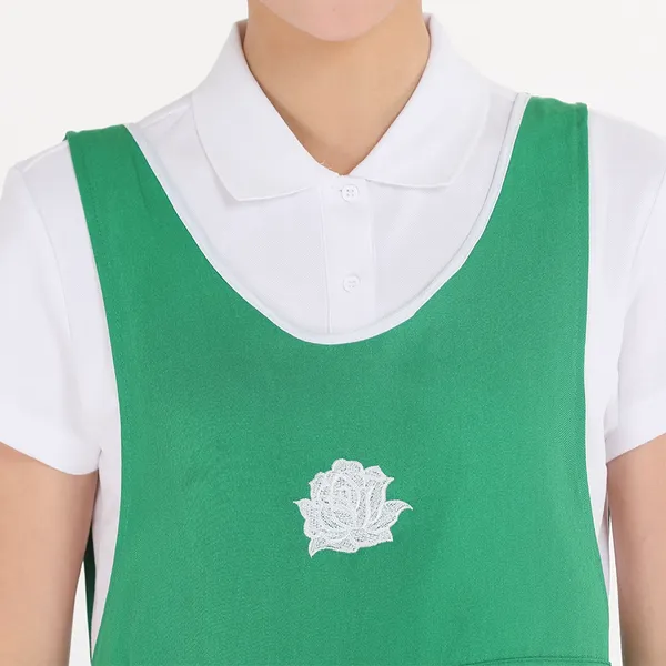 Buttons Stylish Polyester Apron - Custom Canvas Now