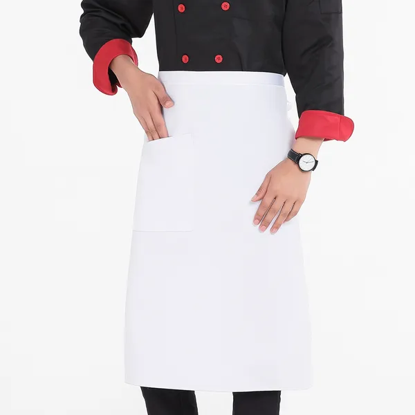 Long Mid-waist Polyester Apron - Custom Canvas Now