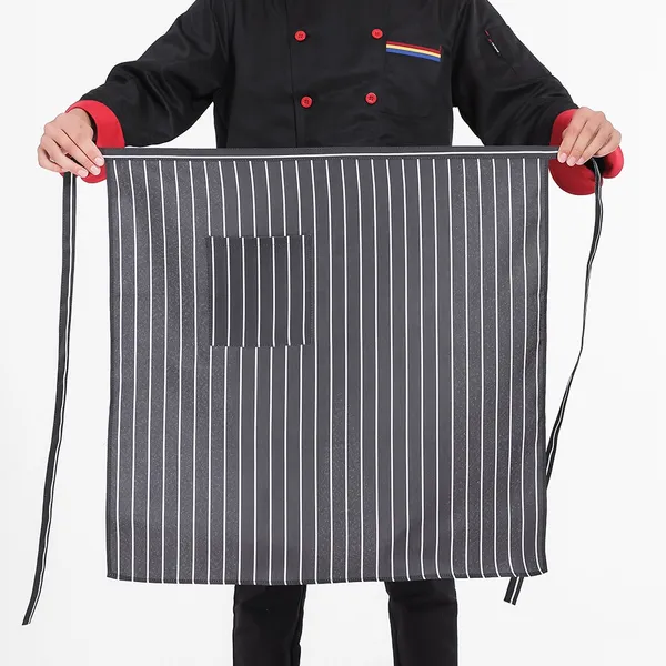 Chef mid-waist Polyester Apron - Custom Canvas Now