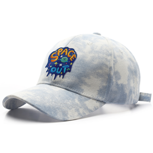 Tie-Dye Cotton Baseball Cap - Custom Canvas Now