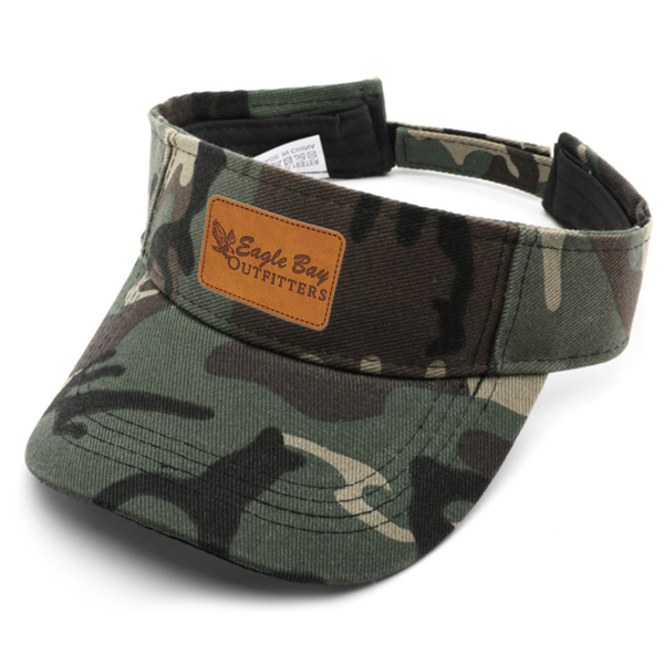 Unisex Polyester Camouflage Visor - Custom Canvas Now